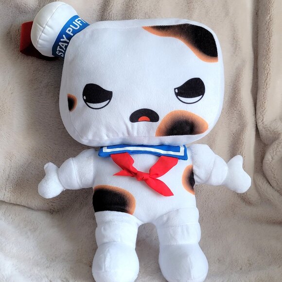 Ghostbusters 16” Burnt Stay Puft Marshmallow Man 2019 Halloween Horror Nights - Picture 1 of 7
